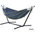 Vivere Double Cotton Hammock with Stand - Oasis