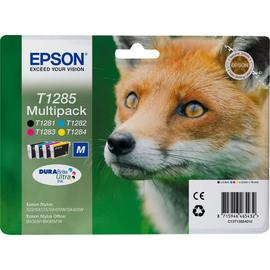Epson T1285 Fox Ink Cartridges - Black & Colour