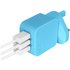Juice USB 2.0/3.0 Triple Wall Charger - Aqua