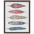 Collection Navajo Feathers Framed Print