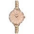 Seksy Ladies 2072 Embrace Rose Gold Plated Bracelet Watch