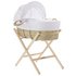 Cuggl Waffle Moses Basket with Stand 