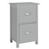 Argos Home New Tongue and Groove 2 Drawer UnitGrey