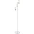 Argos Home Wallis 3 Light Glass & Chrome Floor Lamp