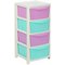 Argos Home Pink 4 Drawer Storage Tower