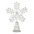 Collection Gem Christmas Tree Topper - Silver