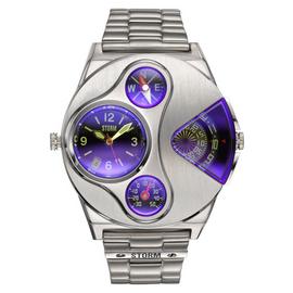 STORM Men's Silver Stainless Steel Bracelet Watch