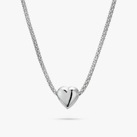 Revere Sterling Silver Mini Heart Pendant Necklace