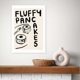 East End Prints Fluffy Pancakes Art Print