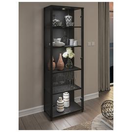 Argos Home Optima 2 Door Glass Display Cabinet with Light