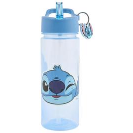 Disney Stitch Blue Sipper Water Bottle - 500ml