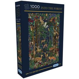 Gibsons The Art File Into The Forest 1000 Piece Puzzle