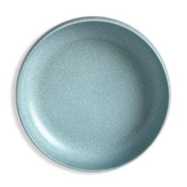 Habitat 4 Piece Reactive Stoneware Pasta Bowls - Blue