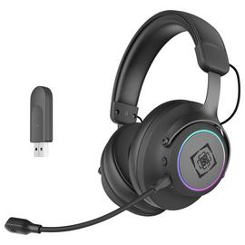 Deltaco DH440 PS5, PS4, PC Wireless RGB Gaming Headset Black