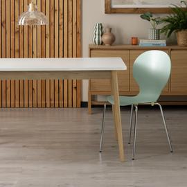 Habitat Bentwood Metal Dining Chair - Sage Green