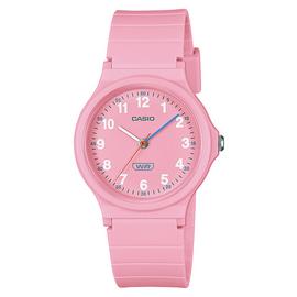 Casio Classic Analogue Pink Silicone Strap Watch