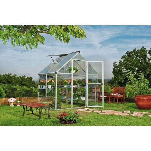 Buy Mill Poly twinwalled 6 x 4ft Greenhouse at Argos.co.uk Your