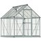 Silver Aluminium Twin-walled Greenhouse - 6 x 8ft