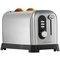 Cookworks 2 Slice Toaster - Brushed Stainless Steel
