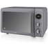 Swan 800W Standard Microwave SM22030GRN - Grey