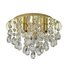 Argos Home Ivy Glass Drop Ceiling Light - Brass