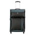 Revelation! Weightless Large 4 Wheel Soft Suitcase - Black