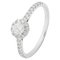 Revere 9ct White Gold 0.50ct tw Diamond Cluster Ring