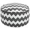 Argos Home Zig Zag Fabric Footstool - Charcoal