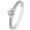 Revere 9ct White Gold 0.40ct tw Diamond Shoulder Detail Ring