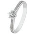 Revere 9ct White Gold 0.40ct tw Diamond Shoulder Detail Ring
