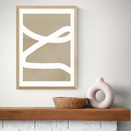 East End Prints Lines Art Print