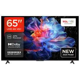 TCL 65 Inch 65V6C-UK Smart 4K UHD HDR LED TV
