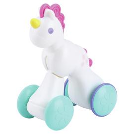 Chad Valley Push And Go Racer Unicorn