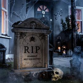 Argos Home Halloween RIP Large Tombstone Decoration