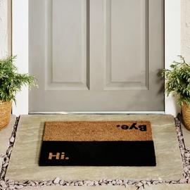 Argos Home Hi Bye Coir Mat - 40x60cm