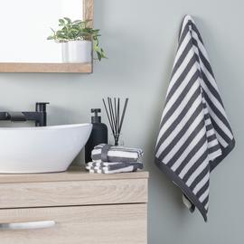 Habitat Stripe Hand Towel