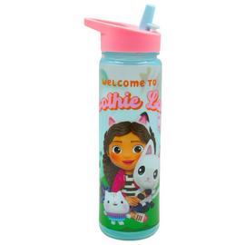 Hox Gabby's DollHouse Blue & Pink Sipper Water Bottle -600ml