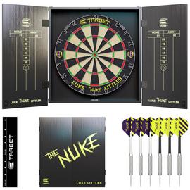 Target Luke Littler Dartboard Cabinet Set