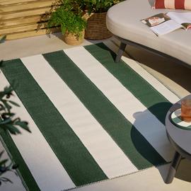 Habitat Stripe Outdoor Rug - 120x180cm