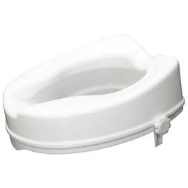Aidapt 4" Raised Toilet Seat With No Lid