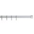 Argos Home Ext Metal Stopper Curtain Pole - Silver