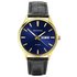 Sekonda Men's Black Leather Strap Watch
