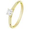 Revere 9ct Yellow Gold 0.25ct Diamond Solitaire Ring