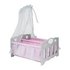 Chad Valley Tiny Treasures Wooden Double Baby Cot