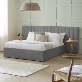 Argos Home Pandora Hotel Double End Lift Ottoman Bed - Grey