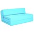 Argos Home Small Double Chairbed - Crystal Blue