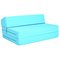 Argos Home Small Double Chairbed - Crystal Blue