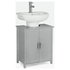 Argos Home Tongue and Groove Undersink Storage Unit - Grey