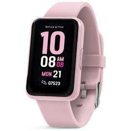 Reflex Active Pink Strap Calling Smart Watch