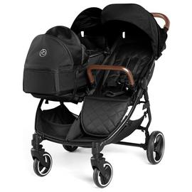 Ickle Bubba Venus Prime Double Twin Pushchair - Black